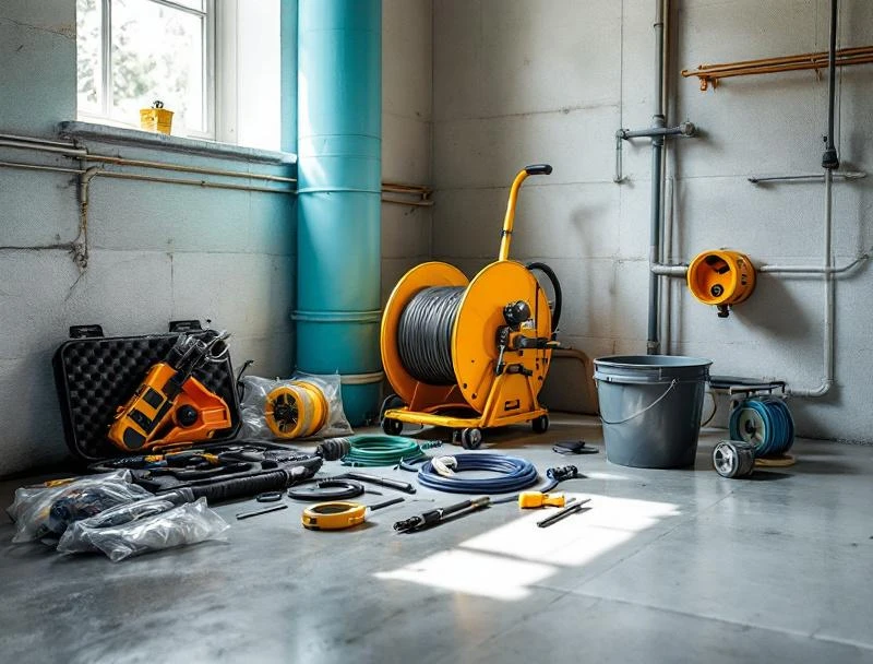 Emergency Drain Cleaning Cincinnati OH equipment kit