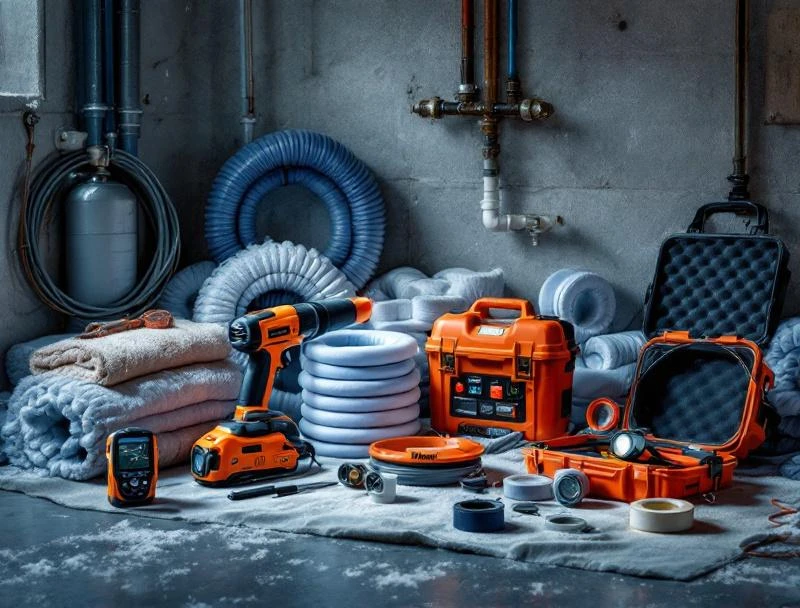 Frozen Pipe Repair Cincinnati OH equipment kit